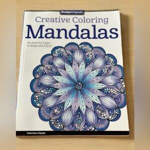 2/$20  Design Originals Creative Coloring Mandalas | Like New